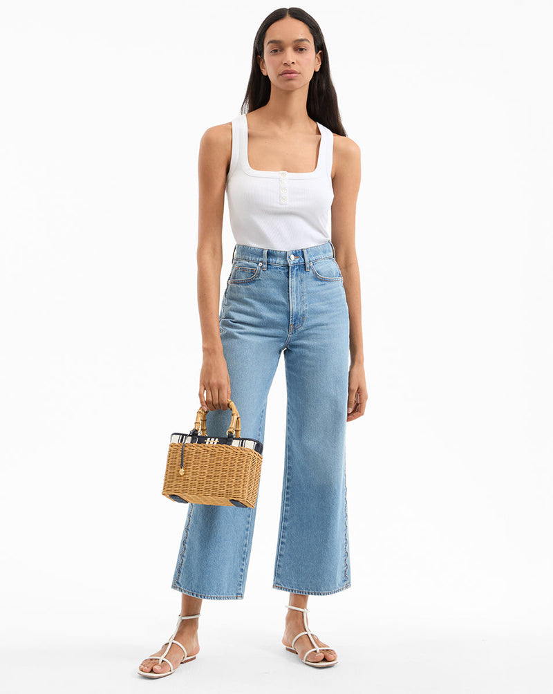 Wicker Porto Tote Bag