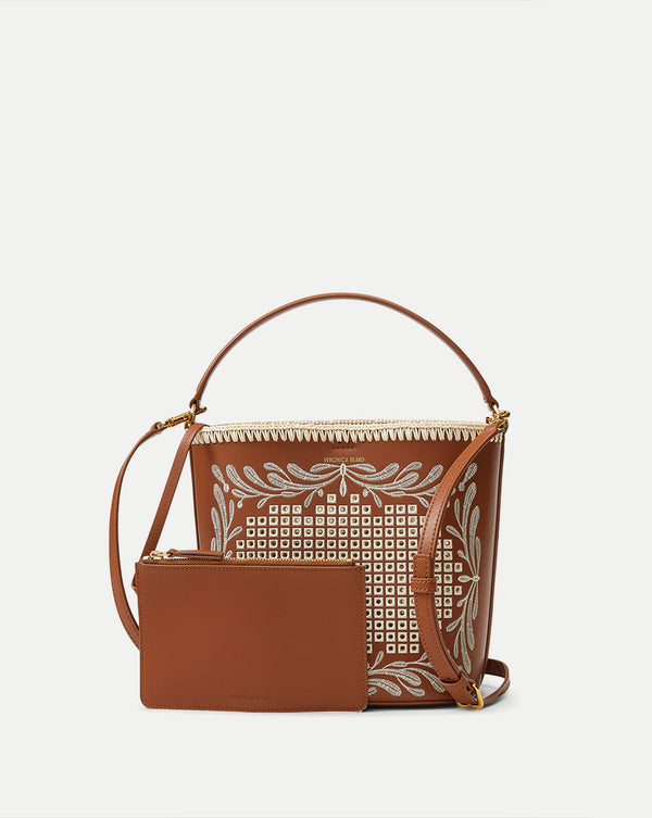 Eyelet Whipstitch Feedbag 