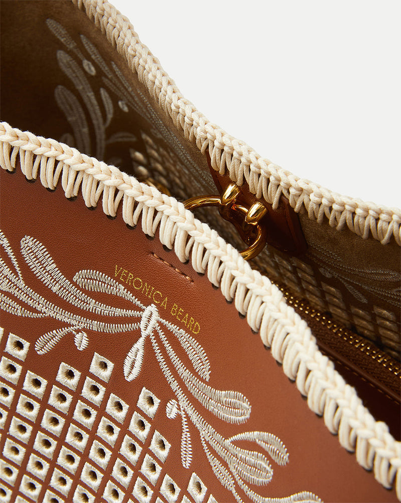 Eyelet Whipstitch Feedbag 
