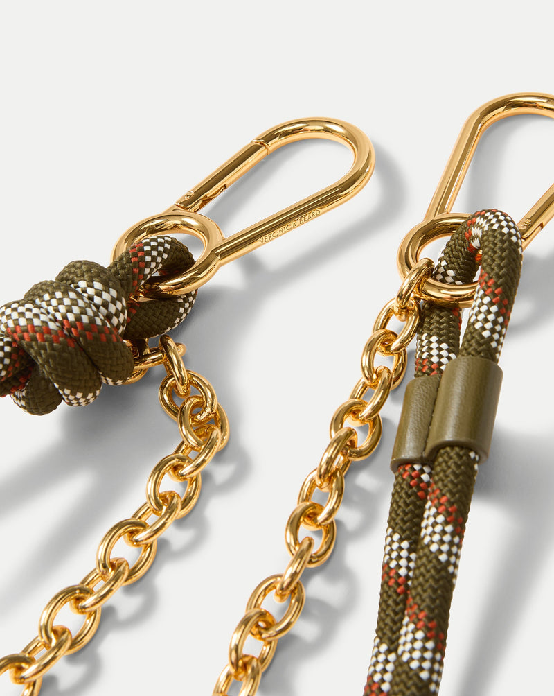 Paracord and Chain Bag Strap