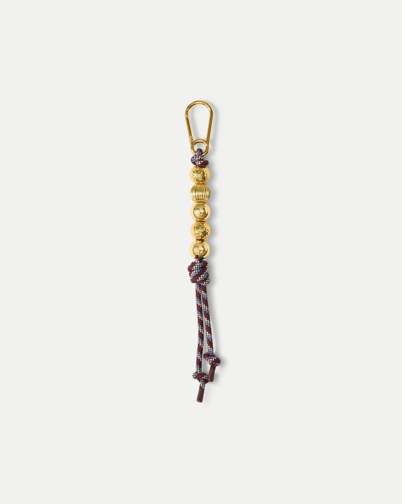 Paracord Beaded Bag Charm