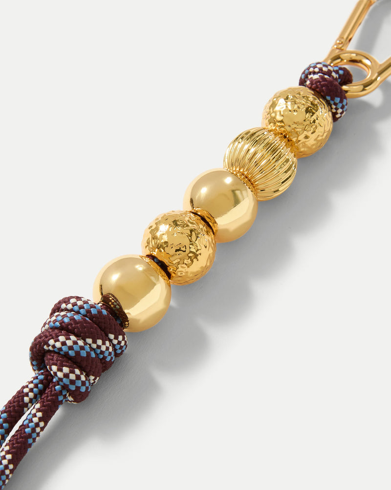 Paracord Beaded Bag Charm
