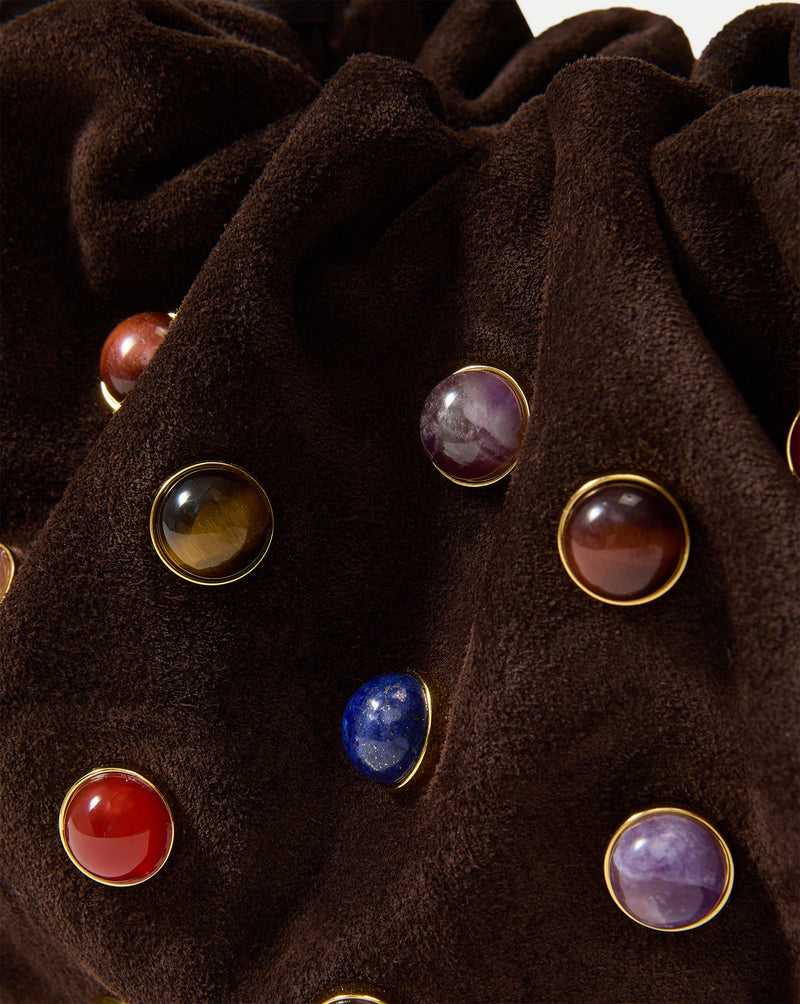 Small Embellished Veronica Beard Stash Bag