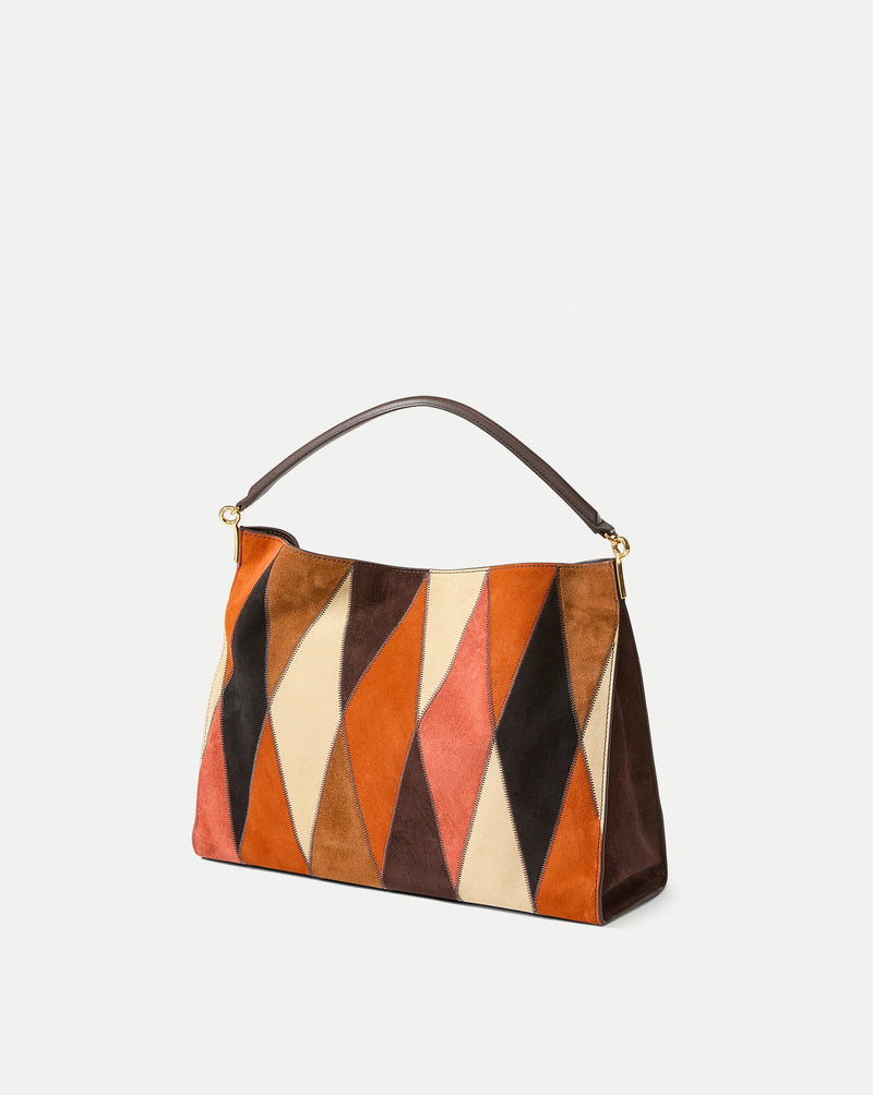 Vida Patchwork Shoulder Bag
