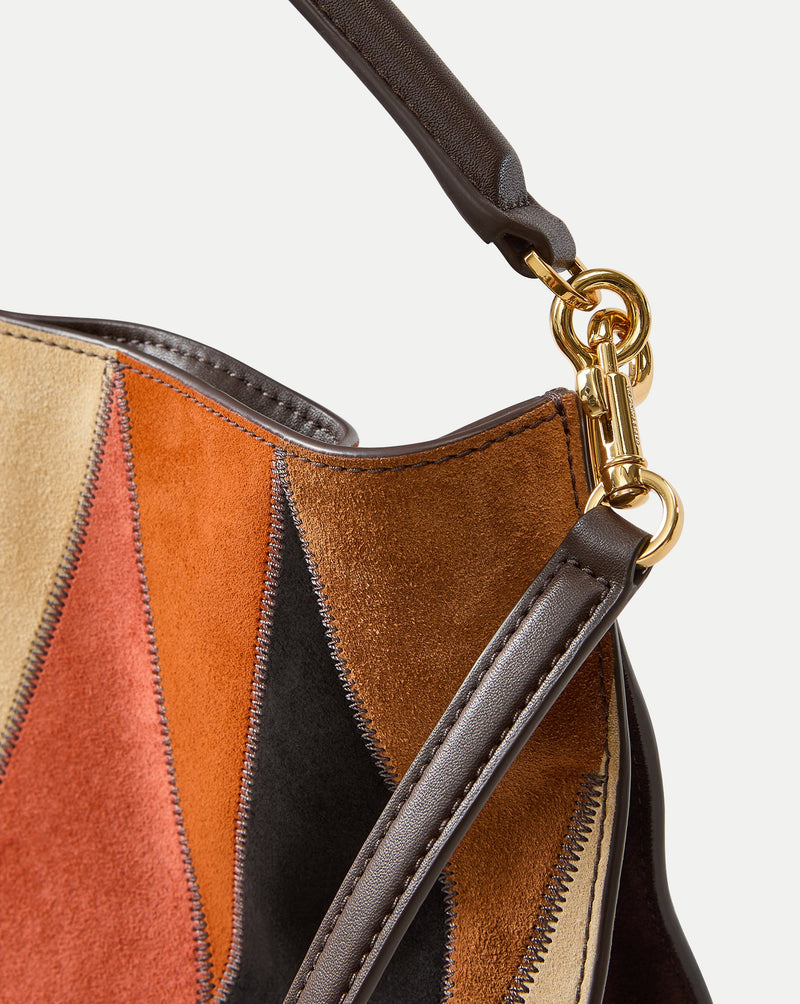 Vida Patchwork Shoulder Bag