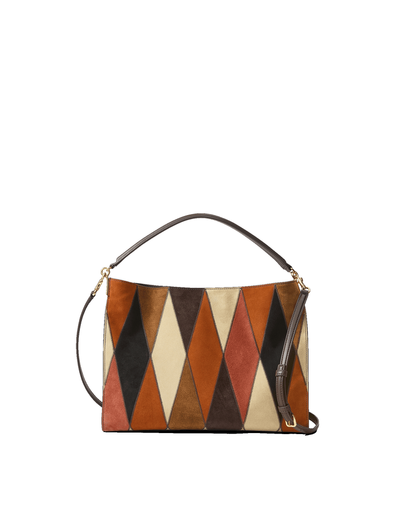 Vida Patchwork Shoulder Bag