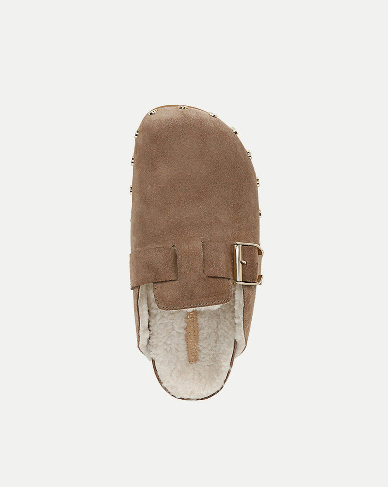 Fern Shearling Clog