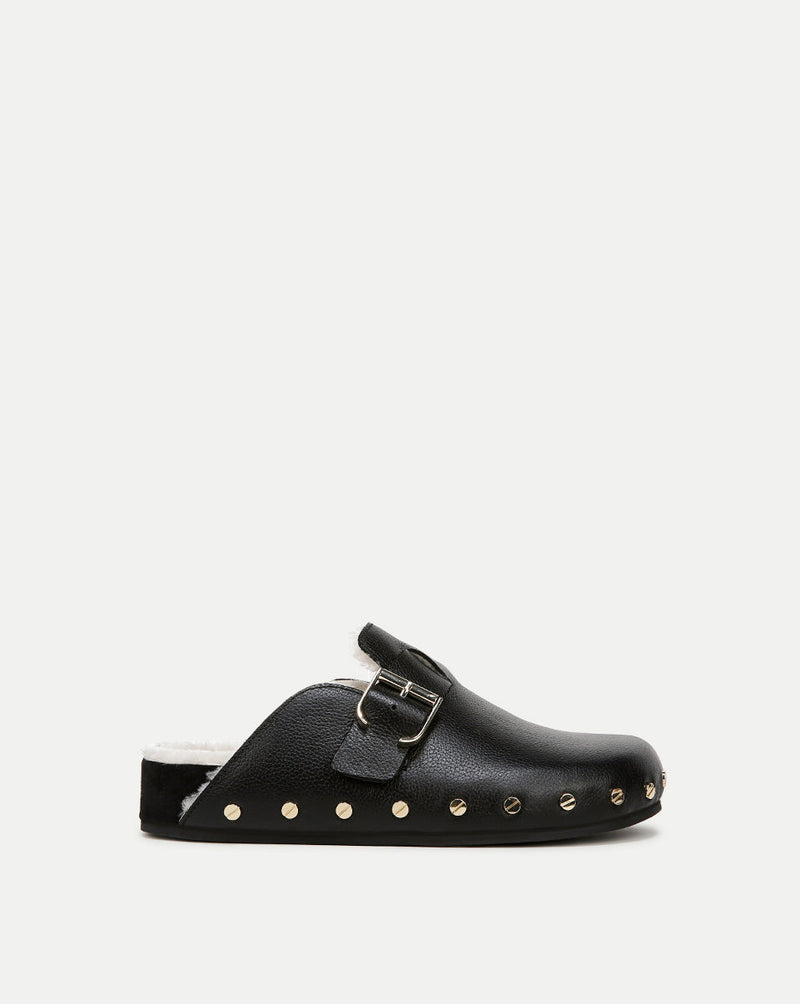 Fern Shearling Clog