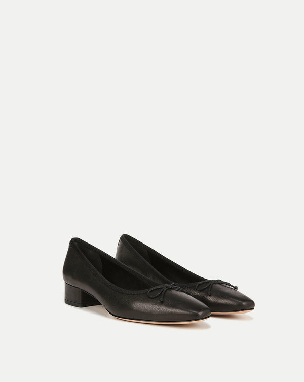 Cecile Leather Ballet Pump