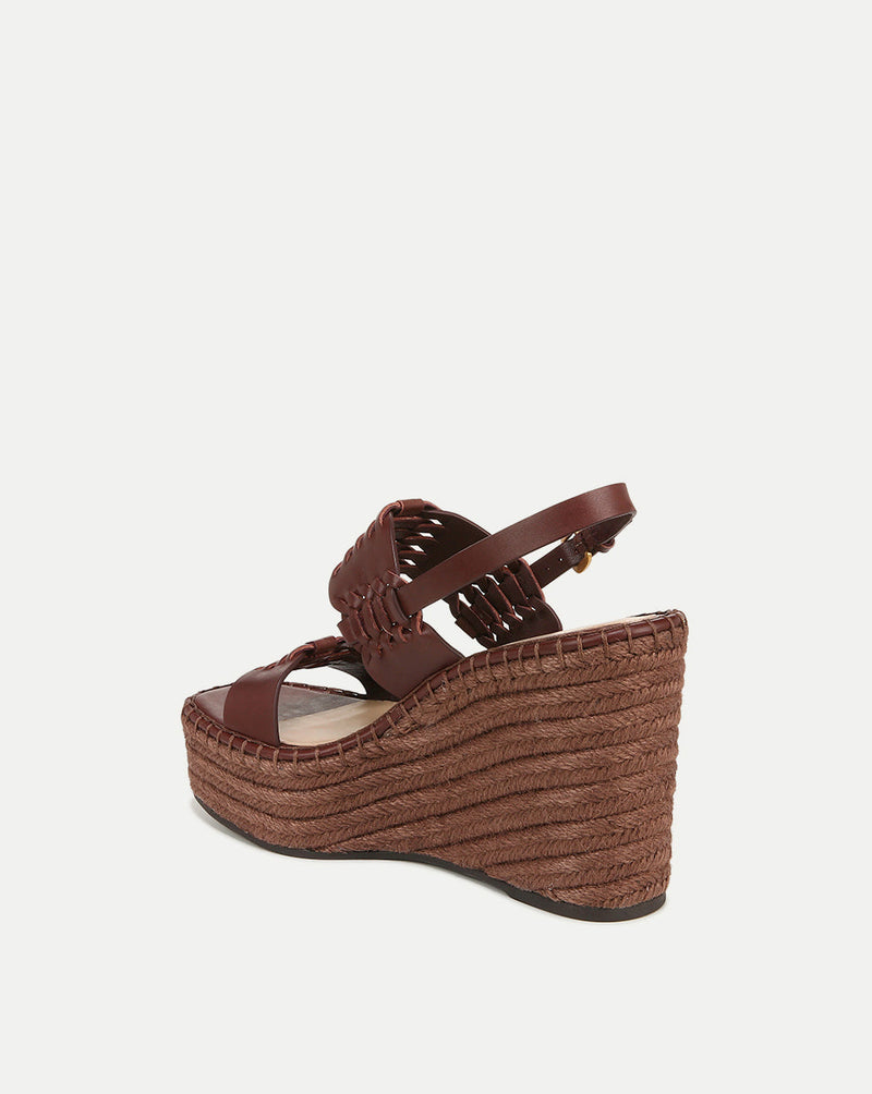 Riya Raffia Wedge Sandal