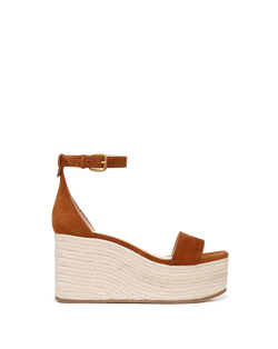 Gianna Raffia Wedge Sandal
