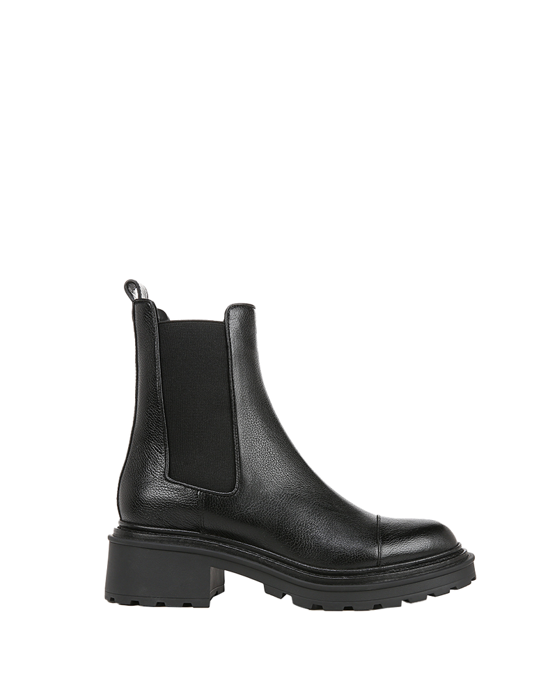 Delilah Leather Bootie