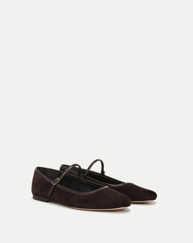 Ellie Suede Flat