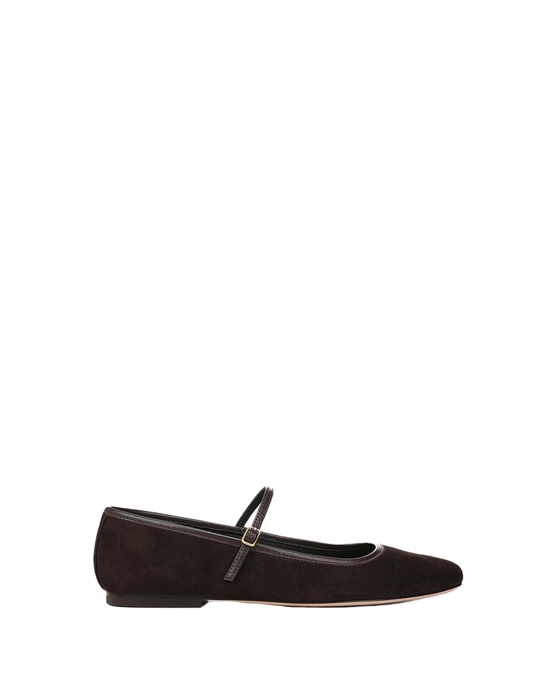 Ellie Suede Flat