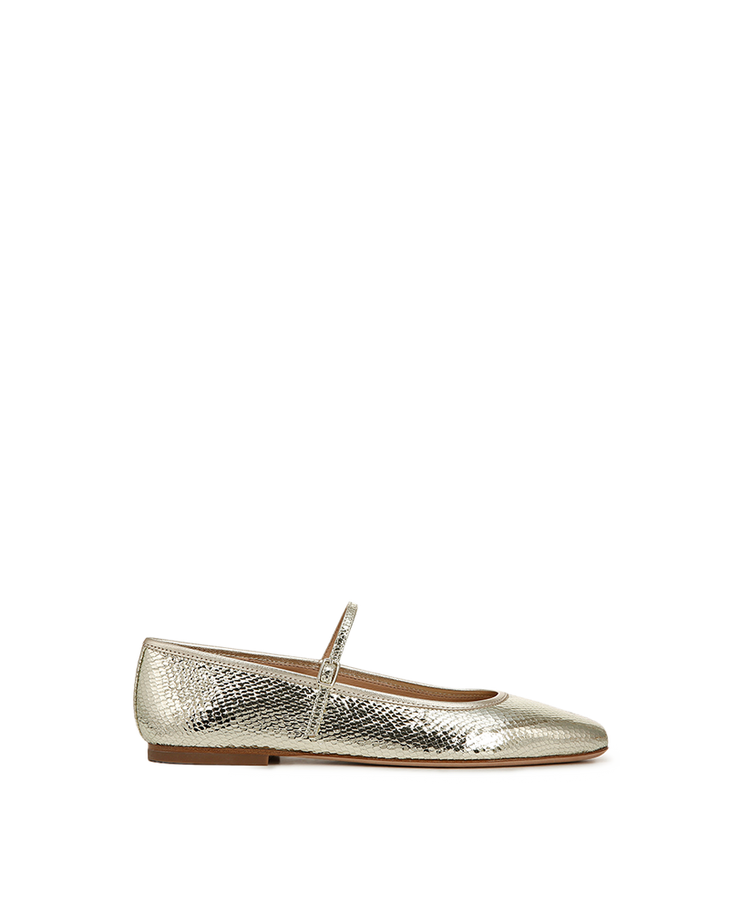 Ellie Metallic Flat