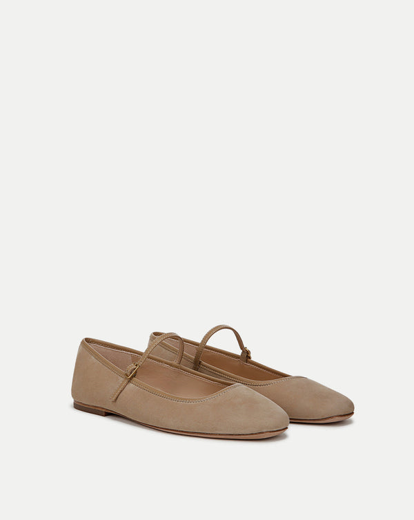 Ellie Suede Flat
