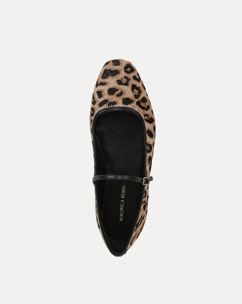 Ellie Leopard Flat