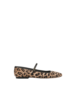 Ellie Leopard Flat