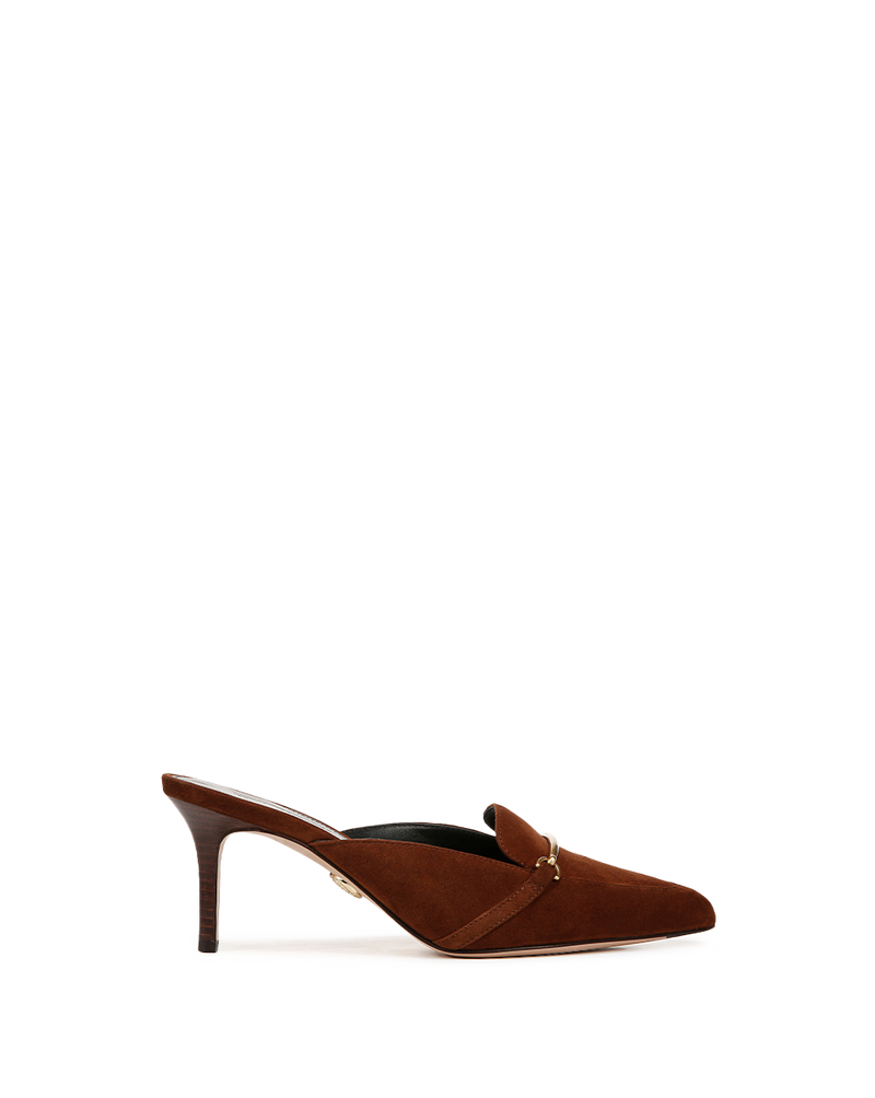 Leslie Suede Mule