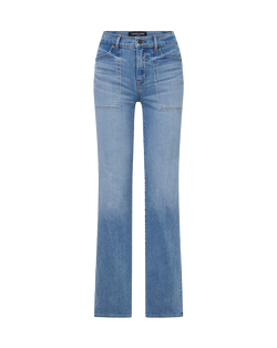 Crosbie Slim Wide-Leg Jean