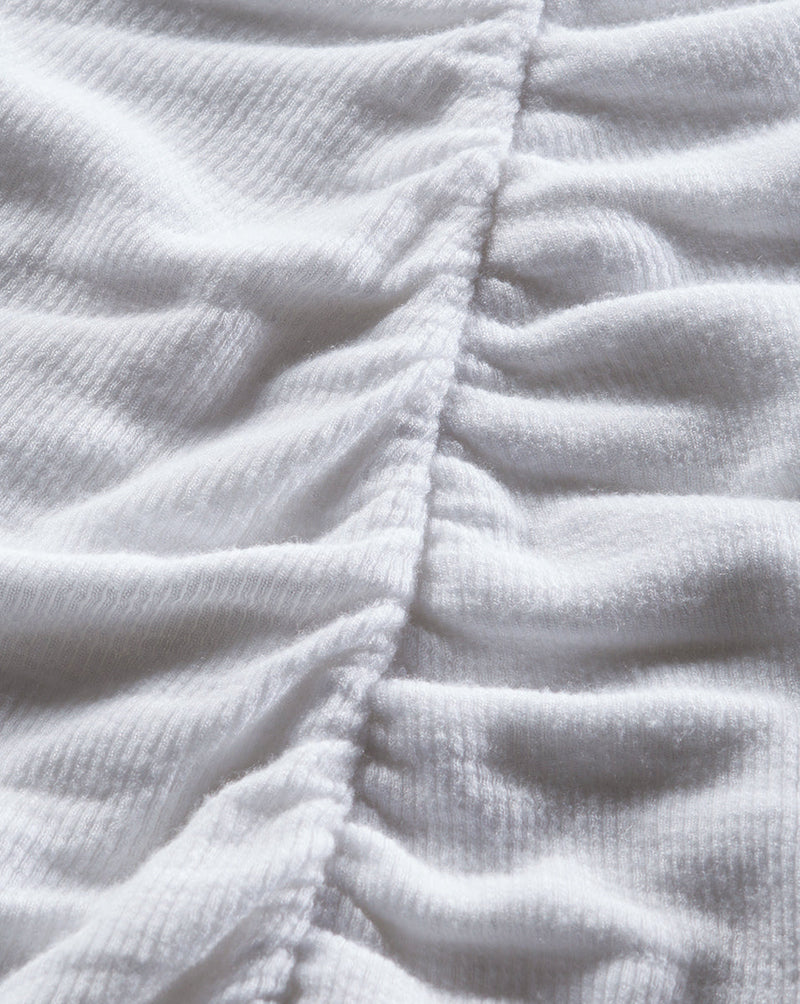 Theresa Ruched Turtleneck