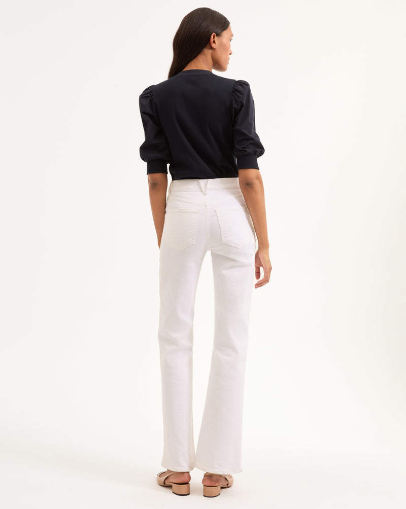 Coralee Puff-Sleeve Top