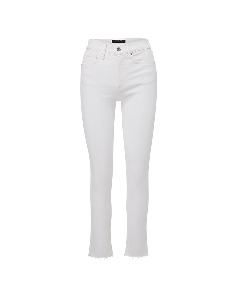 Carly Raw Hem Kick-Flare Jean