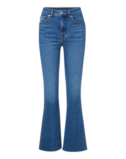 Carson Raw Hem Kick-Flare Jean