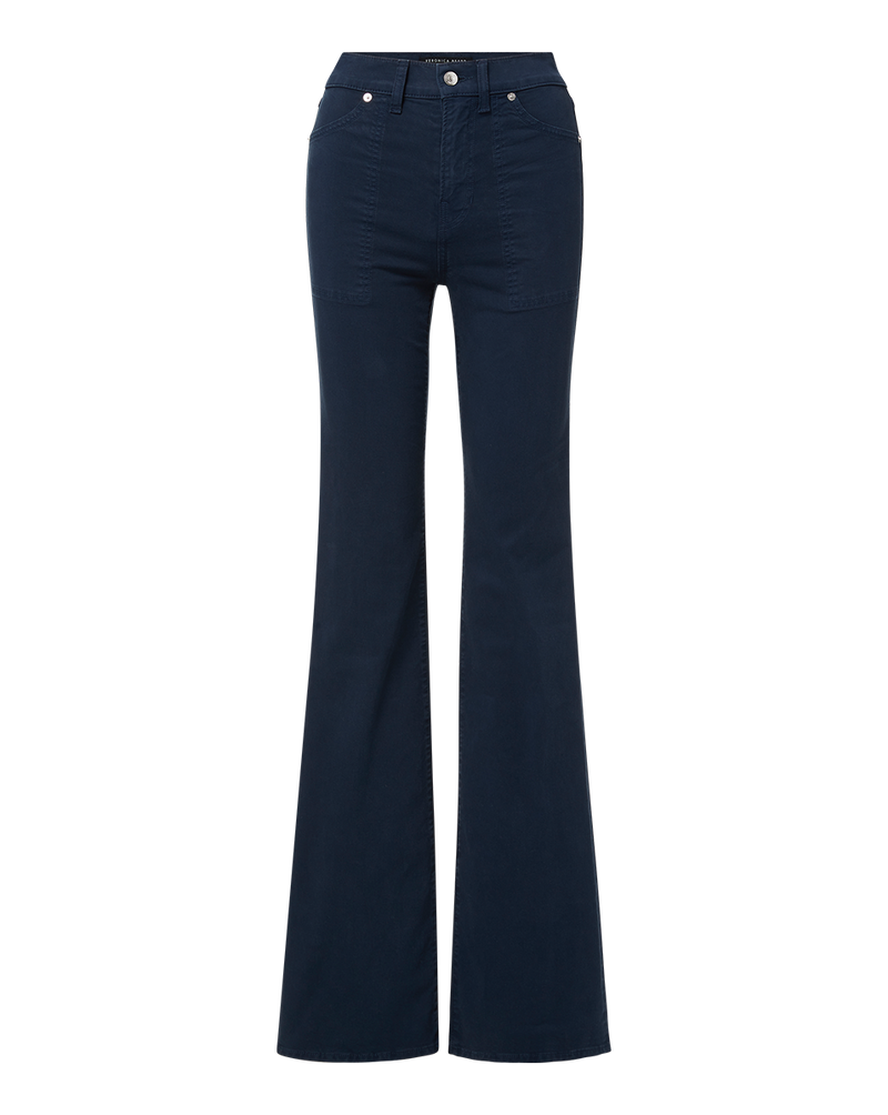 Crosbie Slim Wide-Leg Pant