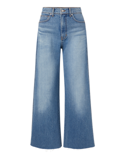 Taylor Cropped Wide-Leg Jean
