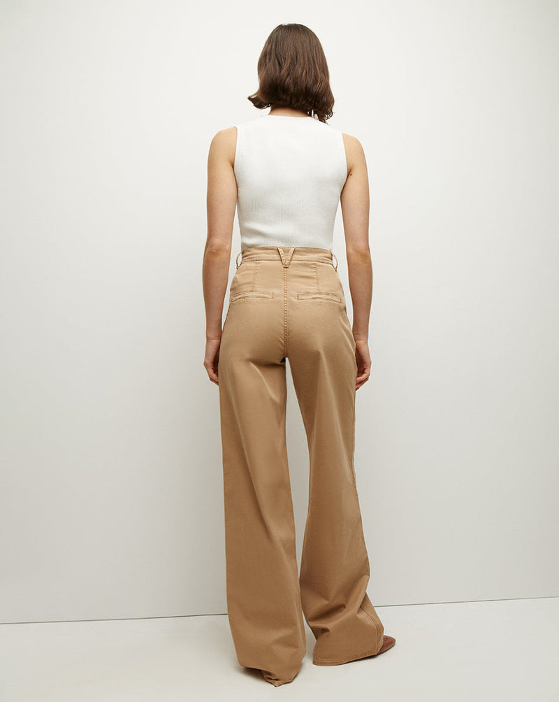 Mia Pleated Wide-Leg Pant