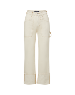 Dylan Cuffed Cargo Straight-Leg Jean
