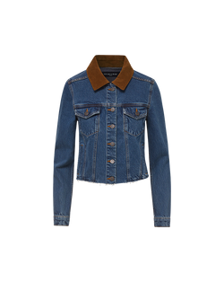 Cara Jean Jacket | Corduroy Collar