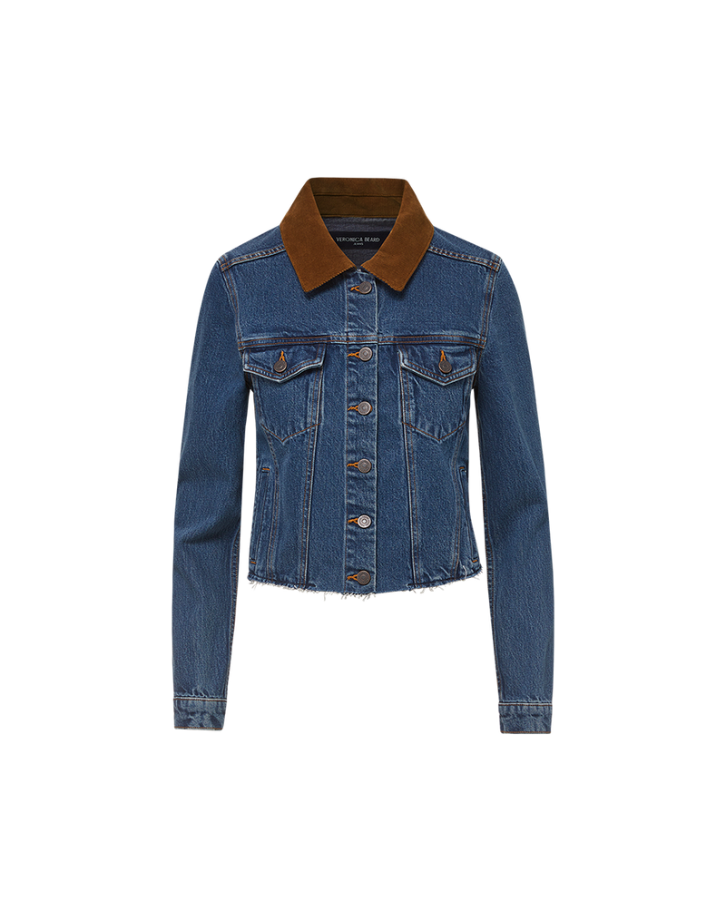 Cara Jean Jacket | Corduroy Collar