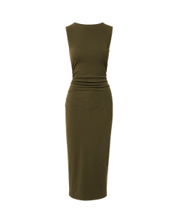 Charissa Stretch-Cotton Midi Dress