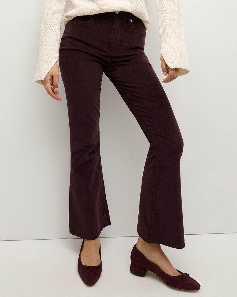 Carson Corduroy Kick-Flare Pant