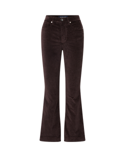 Carson Velvet Kick-Flare Pant