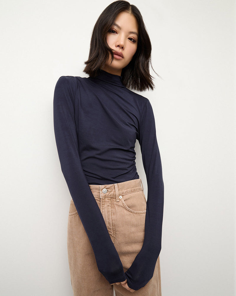 Mylie Mock-Neck Top