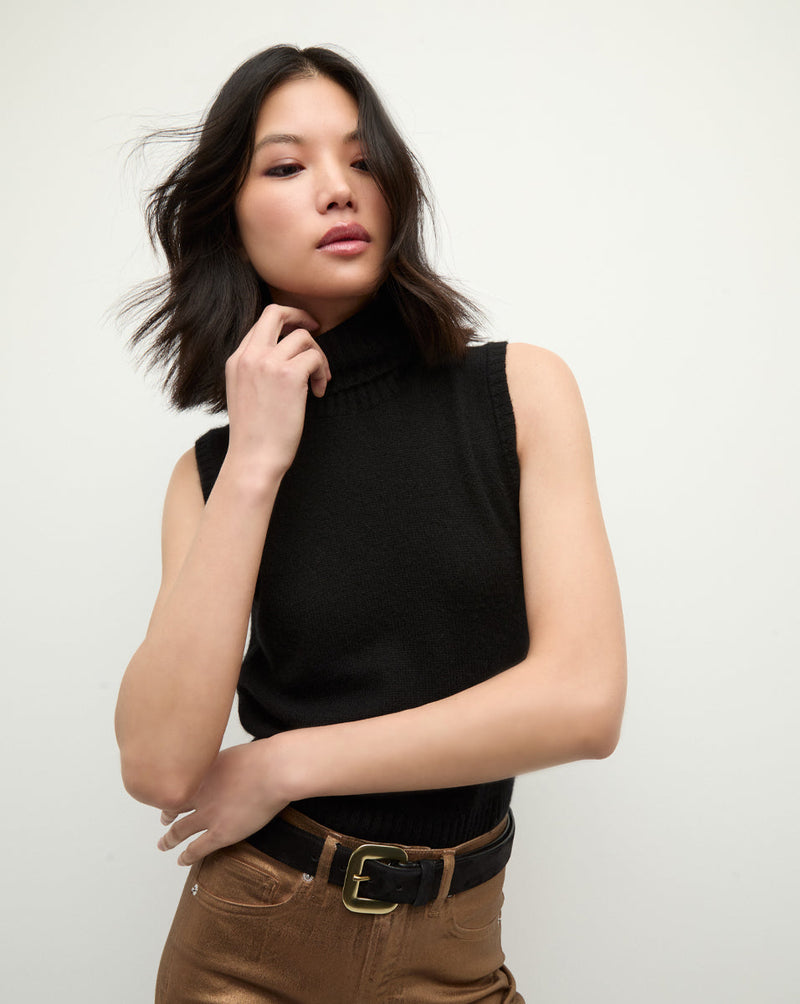 Mazzy Cashmere Sleeveless Sweater