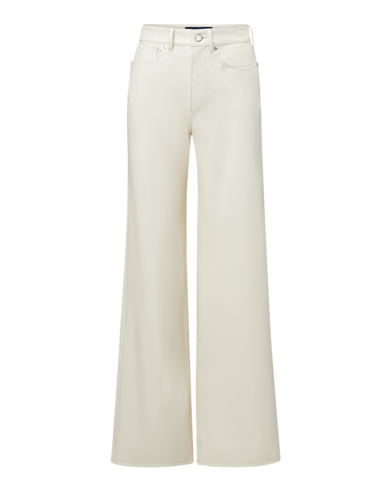 Taylor Vegan Leather Wide-Leg Pant