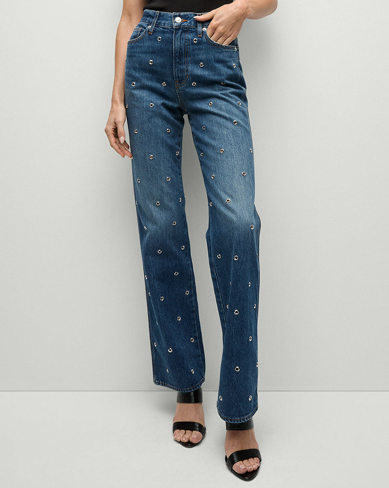 Dylan Grommet Straight-Leg Jean