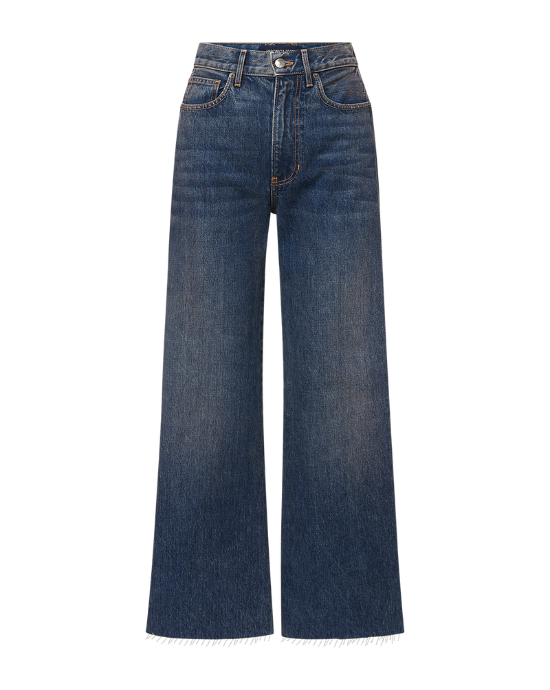 Taylor Cropped Wide-Leg Jean