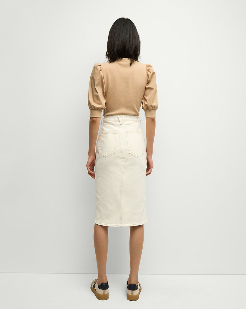 Coralee Puff-Sleeve Tee