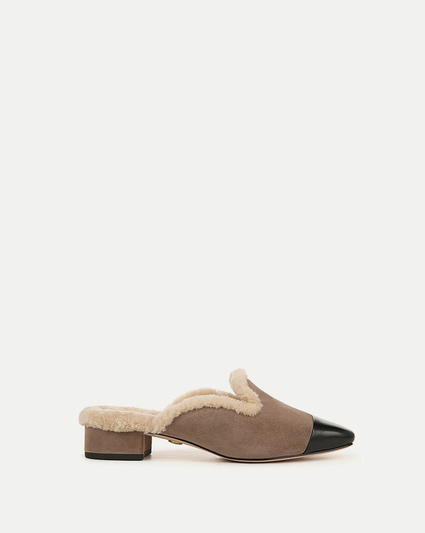Cecile Shearling Mule