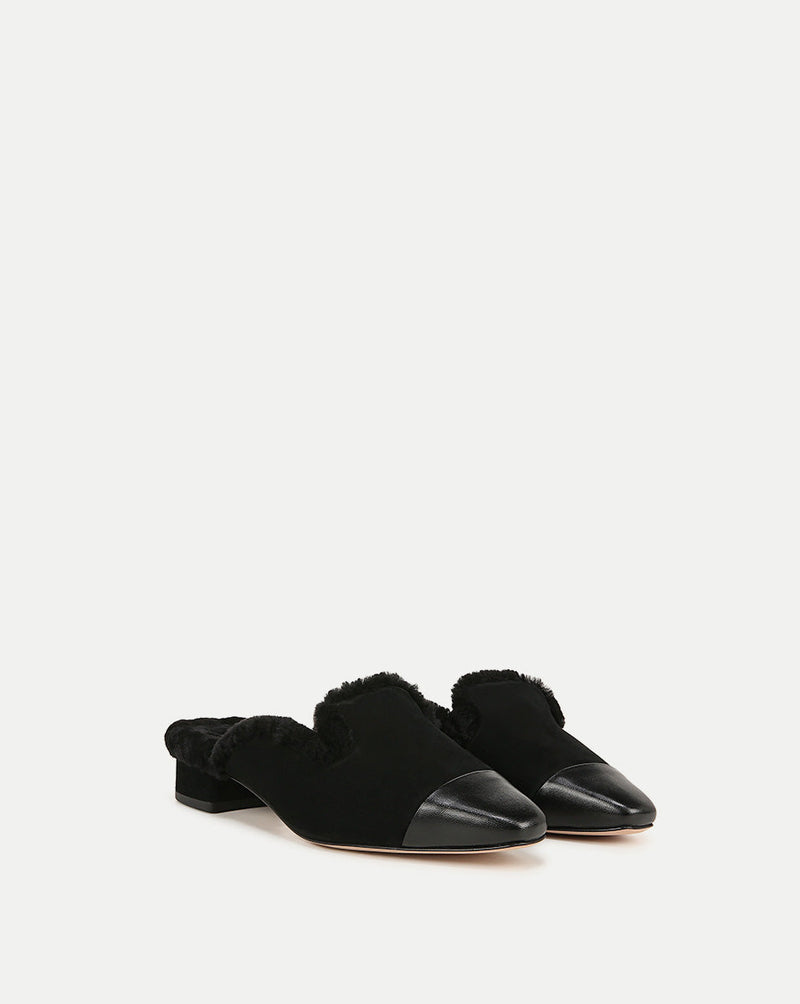 Cecile Shearling Mule