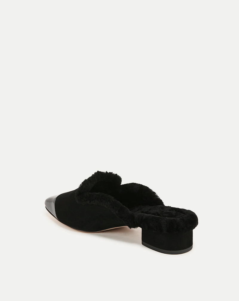 Cecile Shearling Mule
