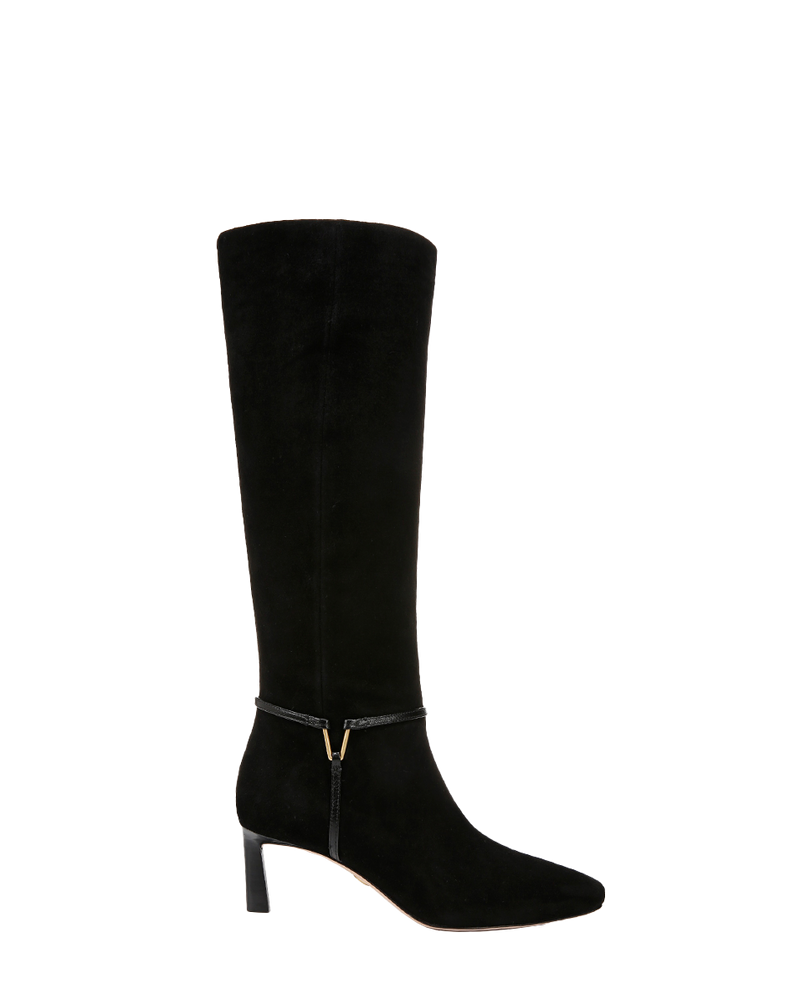 Kenzie Mid-Heel Tall Boot | Wide-Calf