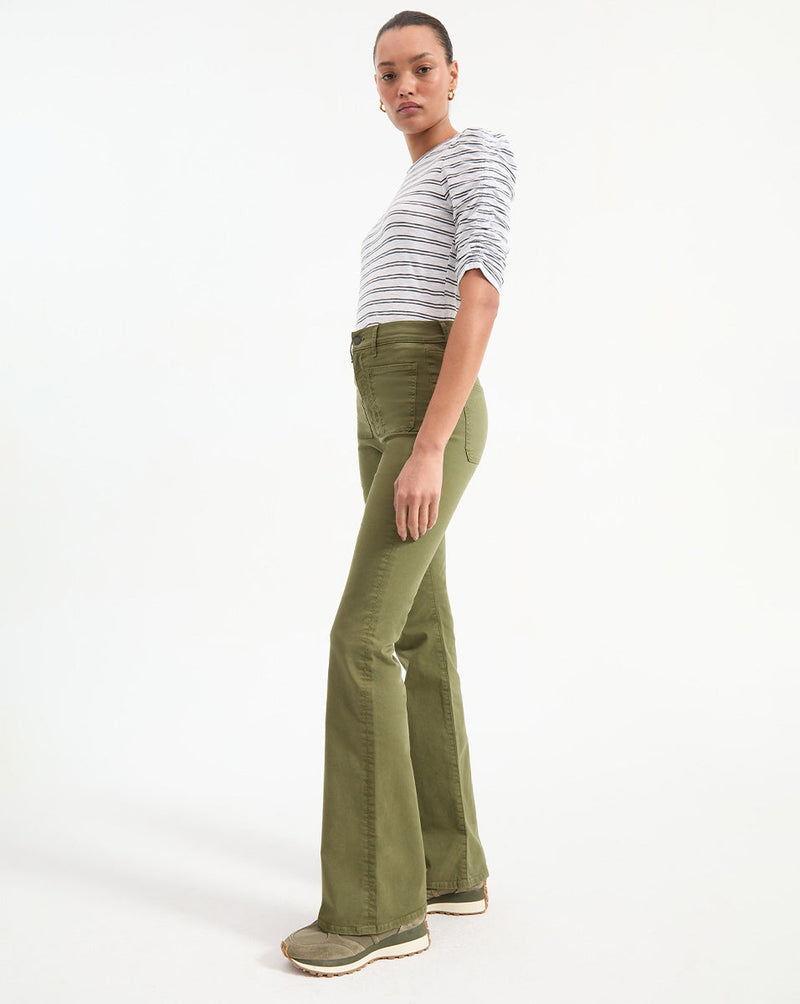 Waldorf Ruched-Sleeve T-Shirt