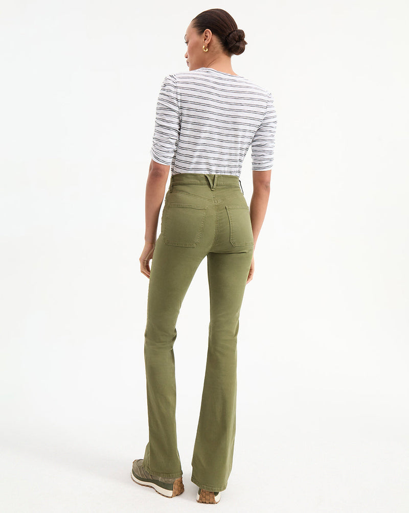 Waldorf Ruched-Sleeve T-Shirt