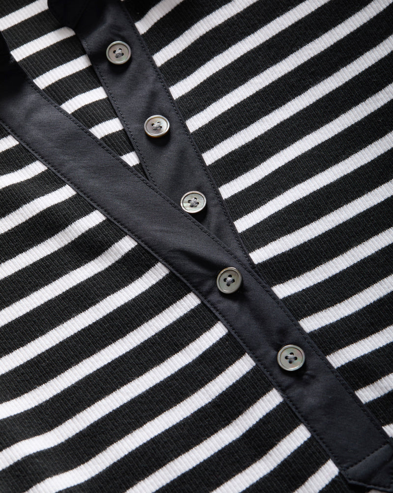 Bailey Striped Polo Mini Dress